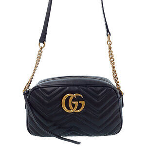 GUCCI GG Marmont Quilted Shoulder Bag